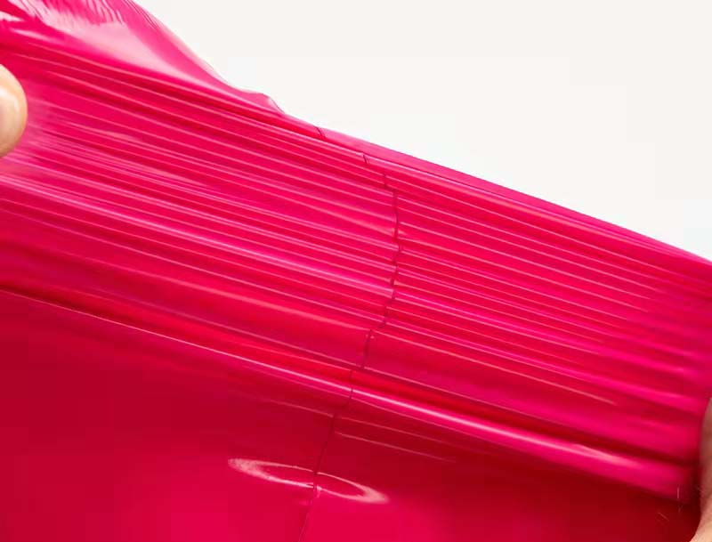 剑河玫红色快递袋-05